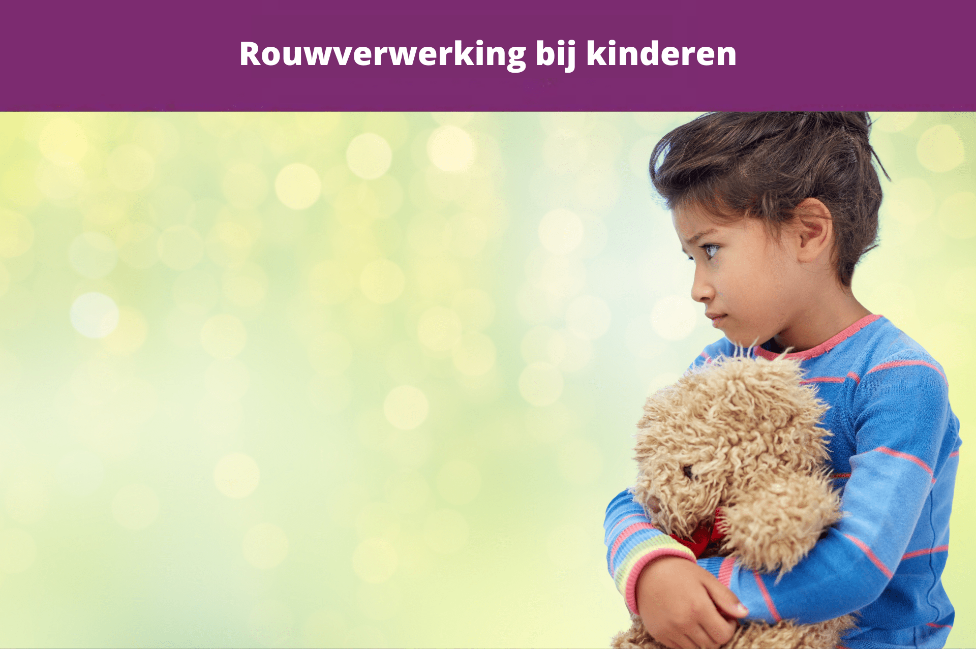 Rouwverwerking bij kinderen